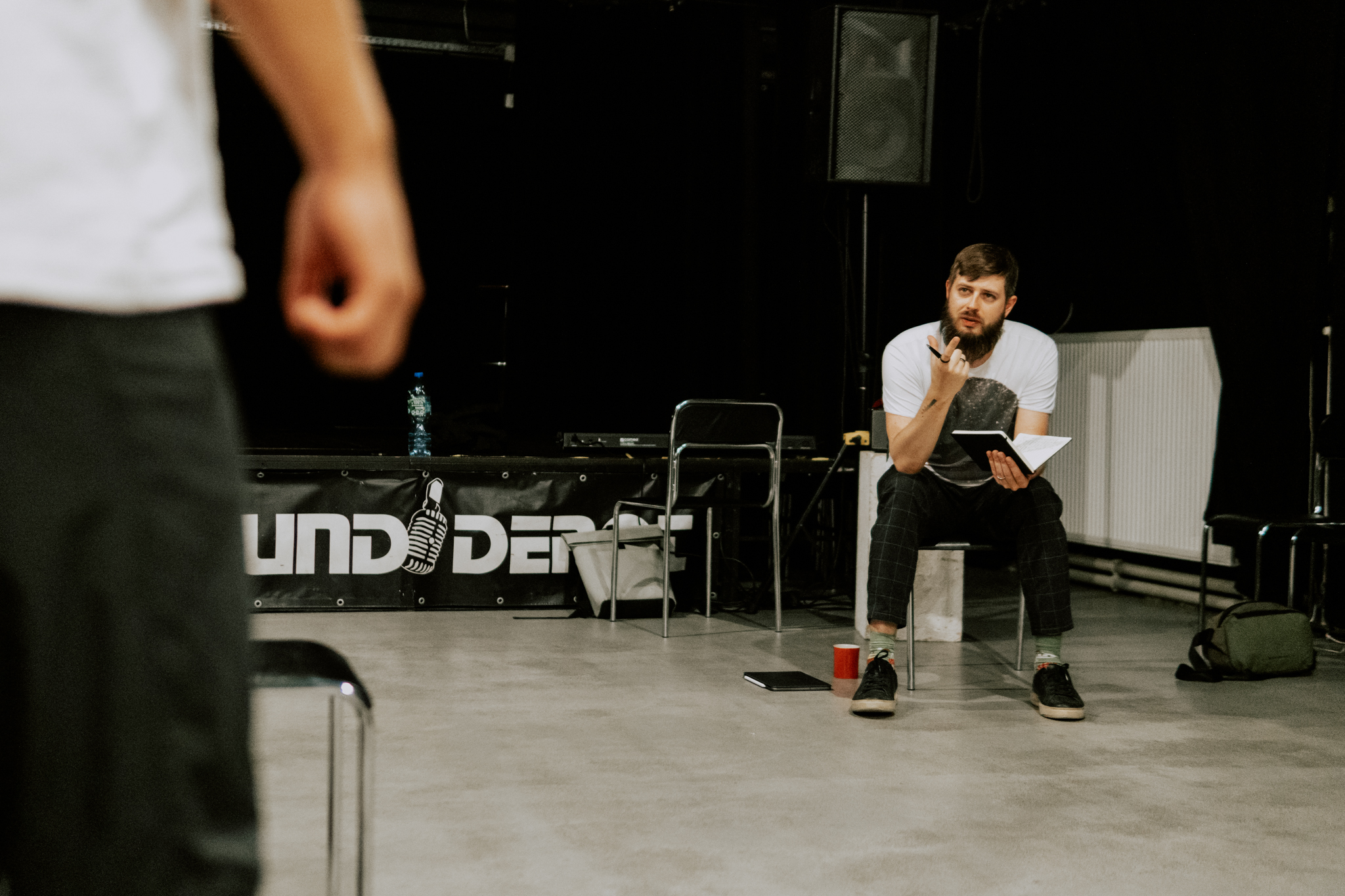 Iwo podczas warsztatów - Chaos pod kontrolą